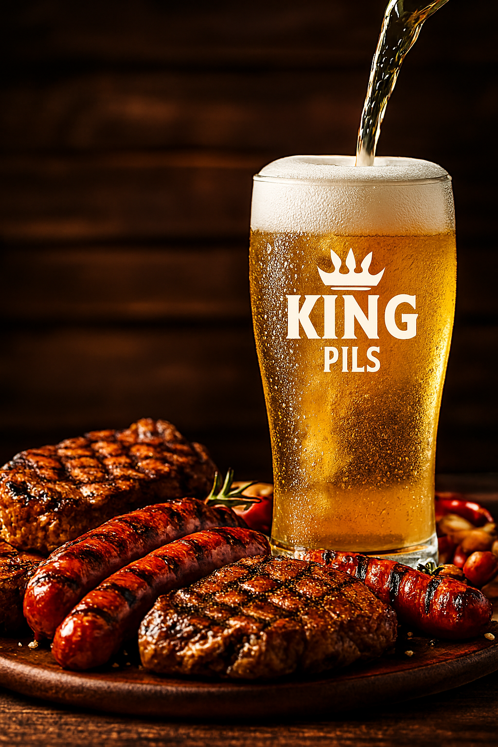 King Pils Glass